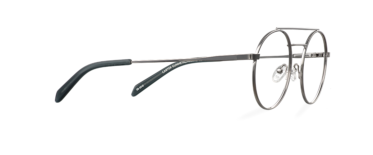 Čiré brýle Carter Gunmetal/Marine