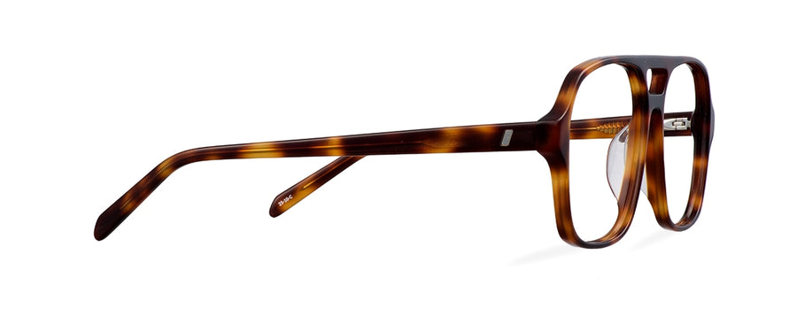 Čiré brýle Christian Brown Havana