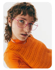 Čiré brýle Emma Satin Fuchsia/Fuchsia