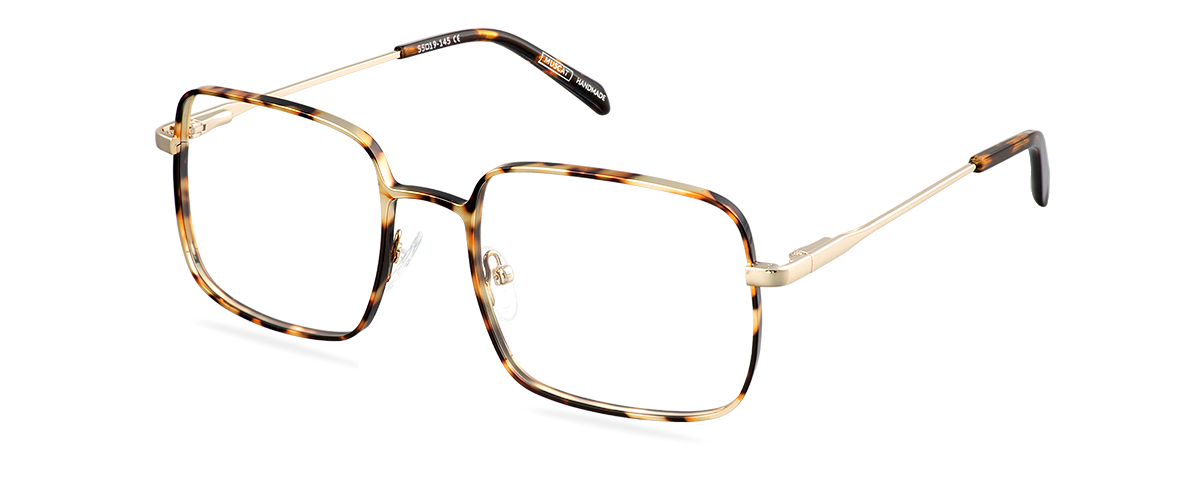 Čiré brýle Ezra Gold Havana/Dark Havana