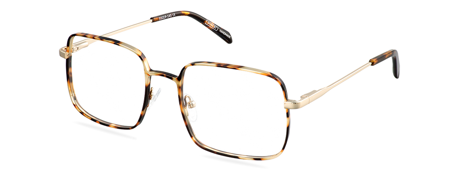 Dioptrické brýle Ezra Gold Havana/Dark Havana