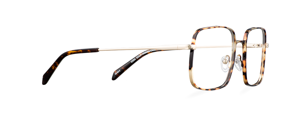 Čiré brýle Ezra Gold Havana/Dark Havana
