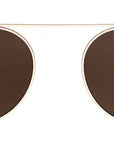Clipon na brýle Frank Rose Gold/Brown