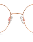Čiré brýle Hannah Rose Gold Pink/Powder Havana