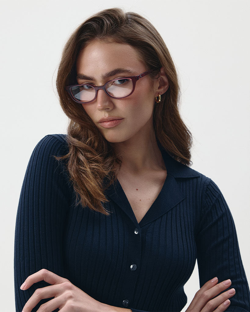 Dioptrické brýle Harper Cranberry