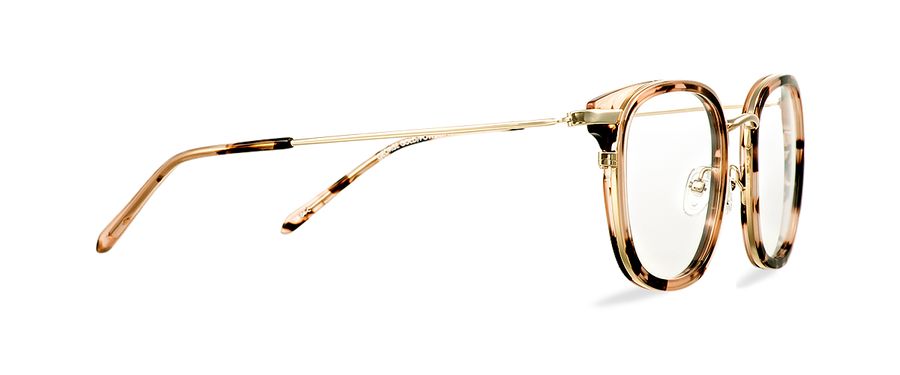 Počítačové brýle George Gold/Powder Havana