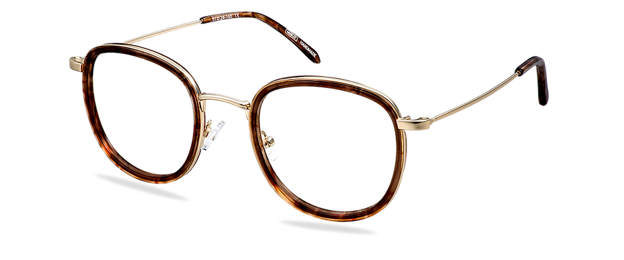 Dioptrické brýle Oscar Gold/Fancy Brown