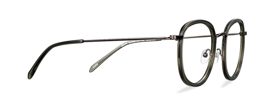 Čiré brýle Oscar Gunmetal/Pine