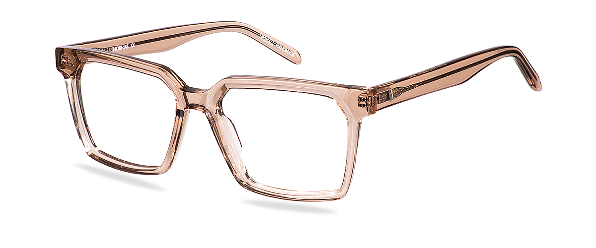 Čiré brýle Evan Light Brown