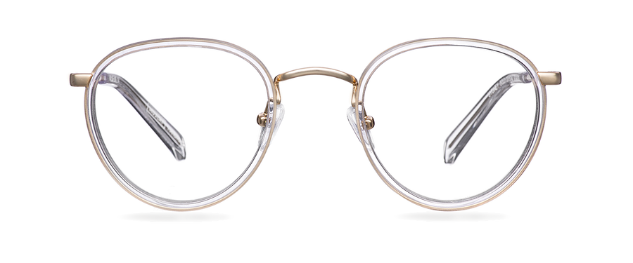 Dioptrické brýle Sydney Gold/Crystal