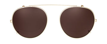 Clipon na brýle Janis Gold/Brown