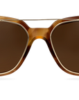 Clip On Sun Joe - Gold/Brown