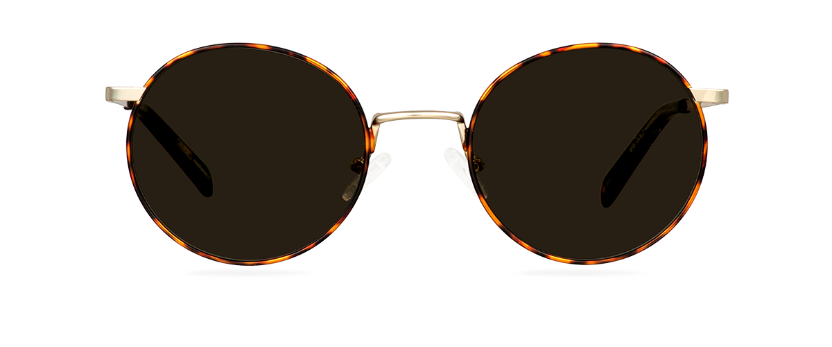 Sluneční brýle Jess Gold Havana/Dark Havana