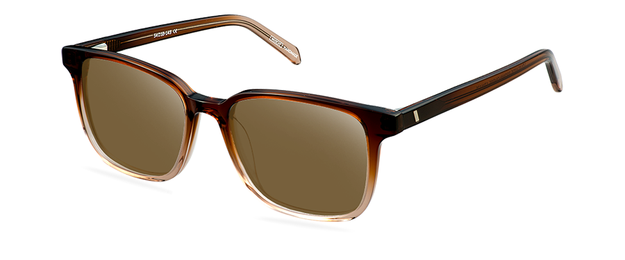 Sluneční brýle Louis Wide Brown Ombre