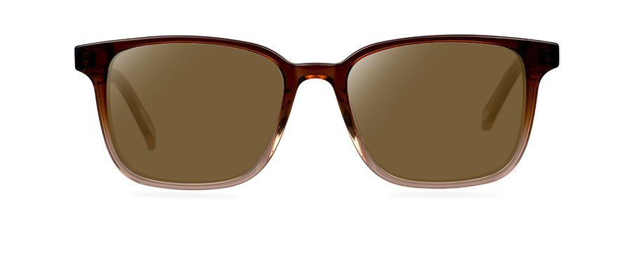 Sluneční brýle Louis Wide Brown Ombre