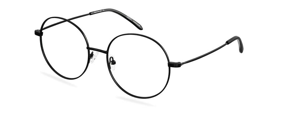 Čiré brýle Mia Matt Black/Black Magic