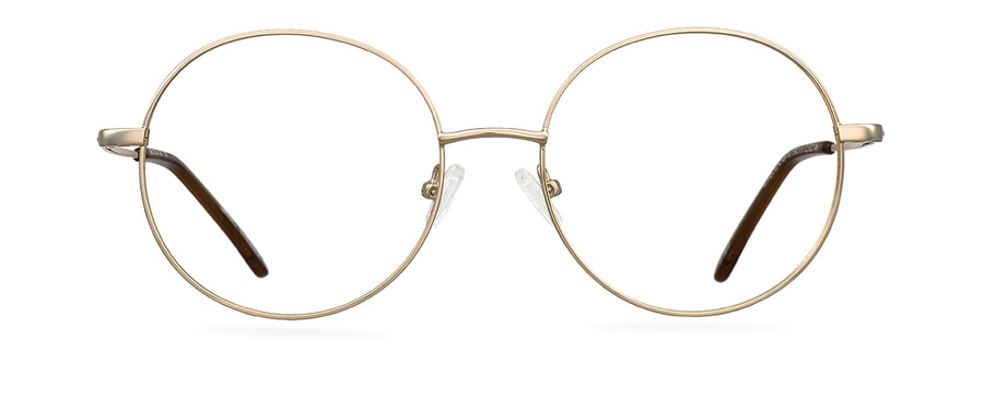 Čiré brýle Mia Gold/Chestnut Brown