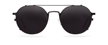 Clip On Sun Milo - Matt Black/Smoke