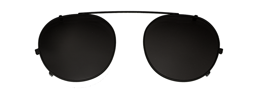 Clip On Sun Milo - Matt Black/Smoke