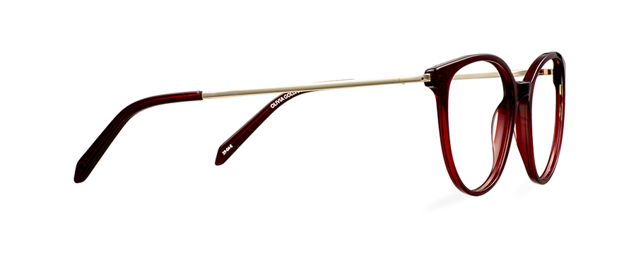 Počítačové brýle Olivia Gold/Burgundy