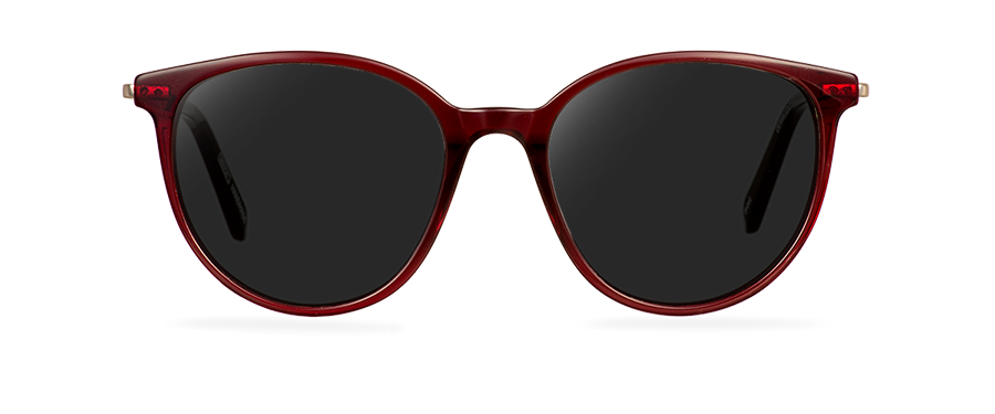 Sluneční brýle Olivia Gold/Burgundy