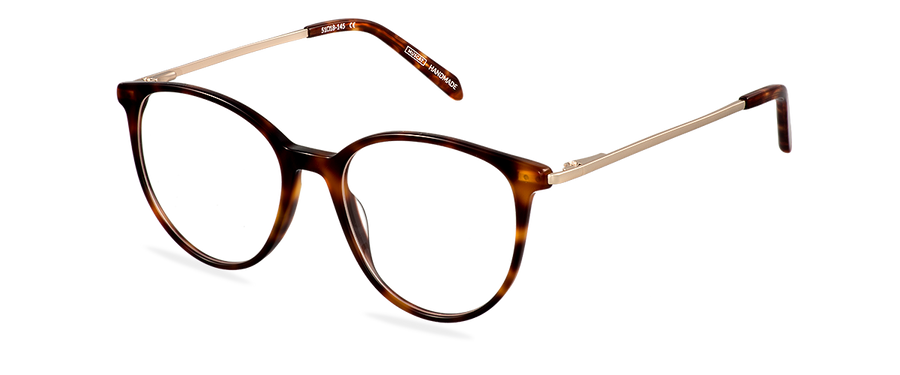 Počítačové brýle Olivia Satin Gold/Brown Havana