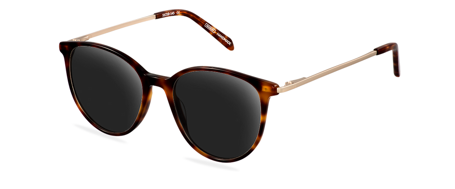 Sluneční brýle Olivia Satin Gold/Brown Havana