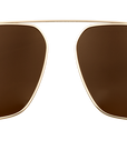 Clip On Sun Peter - Gold/Brown