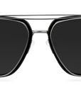 Clip On Sun Peter - Gunmetal/Smoke
