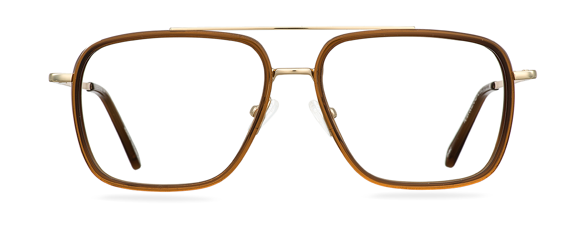 Čiré brýle Peter Gold/Chestnut Brown