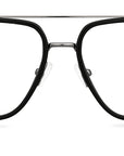 Čiré brýle Peter Gunmetal/Black Magic