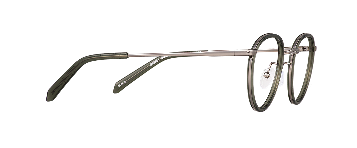 Čiré brýle Sydney Gunmetal/Pine
