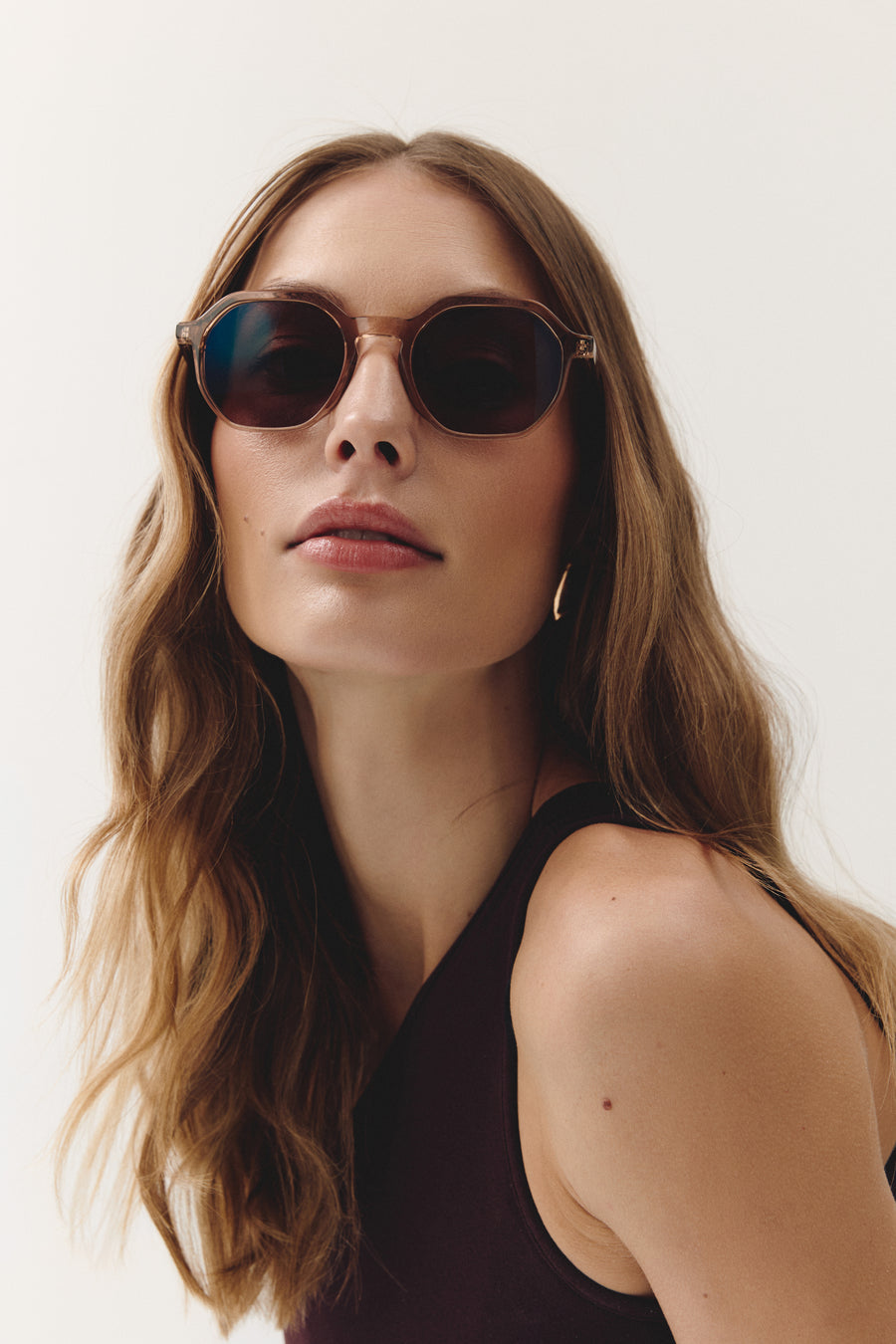 Sluneční brýle Taylor Wide Light Brown