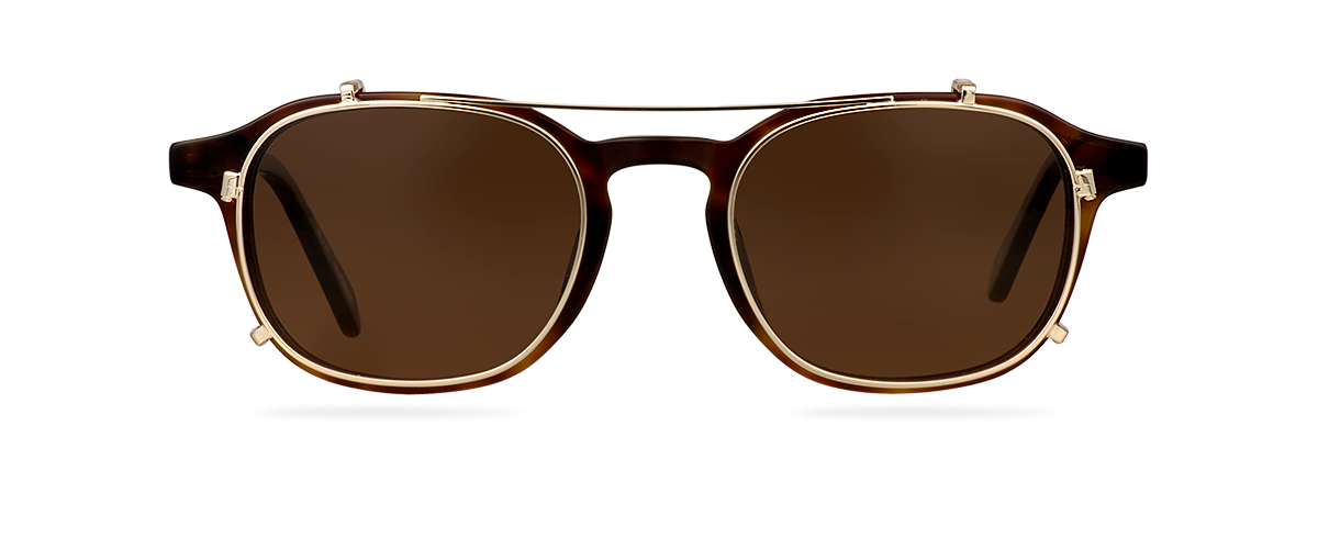 Clip On Sun Terry - Gold/Brown