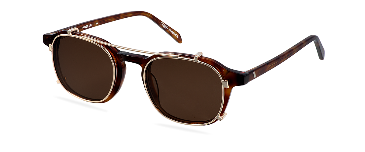 Clip On Sun Terry - Gold/Brown