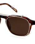Clip On Sun Terry - Gold/Brown