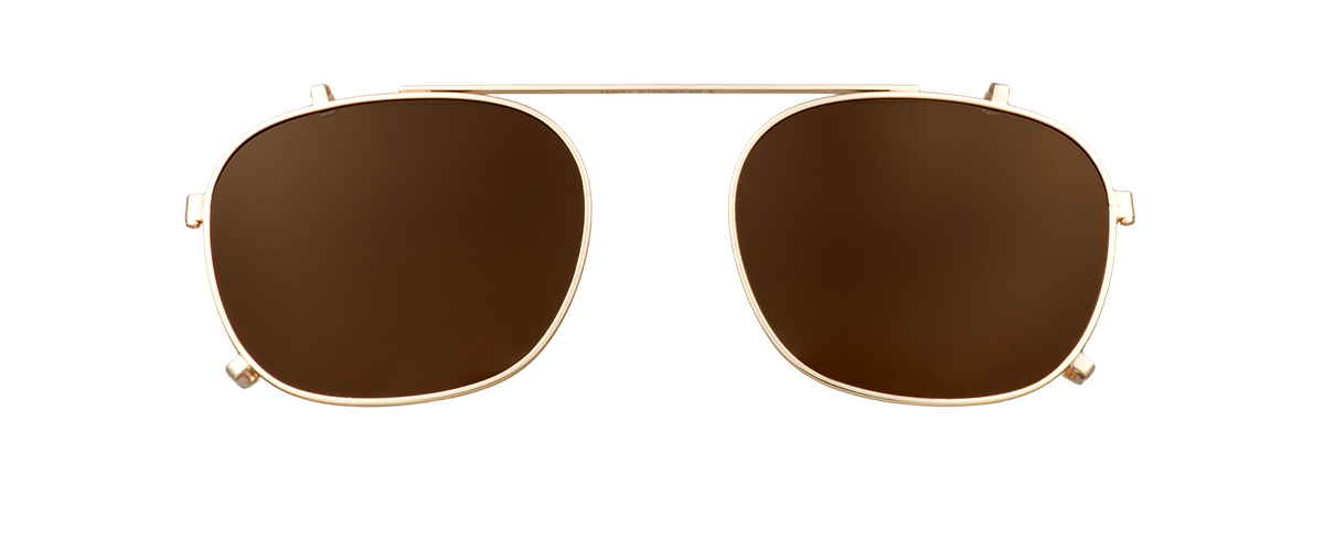 Clip On Sun Terry - Gold/Brown