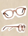 Čiré brýle Cameron Vintage Rose