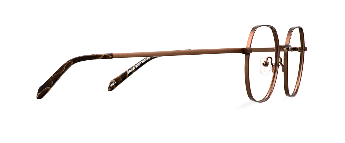 Čiré brýle Bruno Matt Brown/Brown Marble