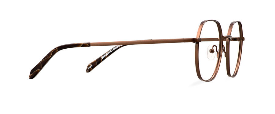 Čiré brýle Bruno Matt Brown/Brown Marble