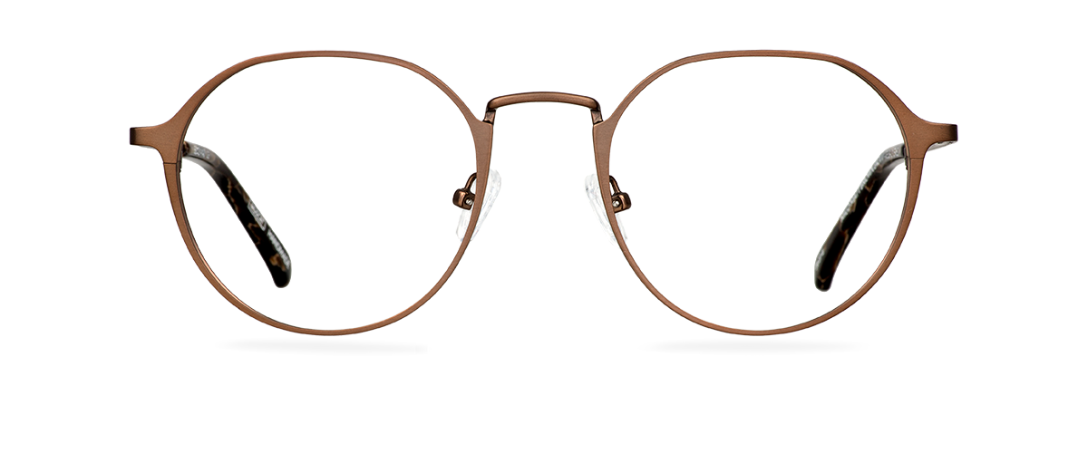 Čiré brýle Milo Matt Brown/Brown Marble