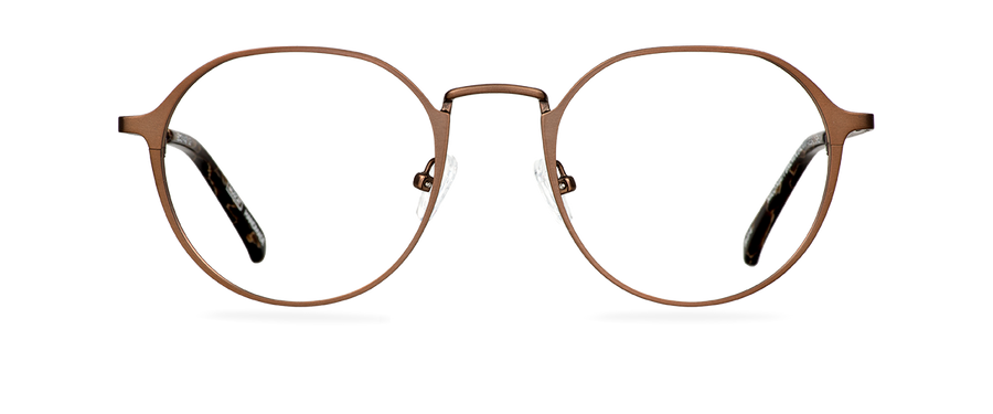 Čiré brýle Milo Matt Brown/Brown Marble