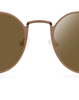 Sluneční brýle Milo Matt Brown/Brown Marble