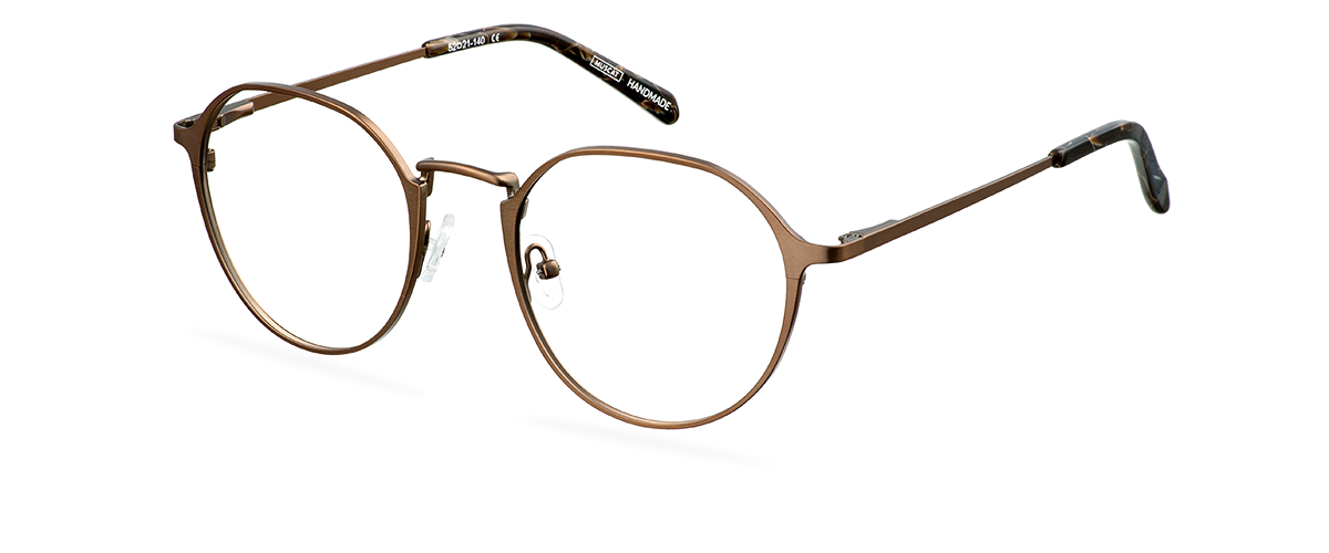 Čiré brýle Milo Matt Brown/Brown Marble