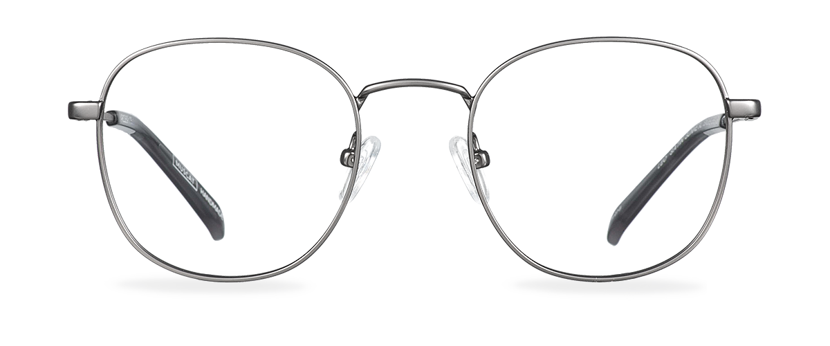 Počítačové brýle Leo Satin Gunmetal/Smoke
