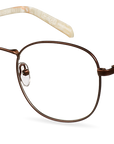 Dioptrické brýle Leo Matt Brown/Marble