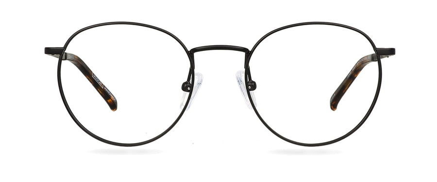Čiré brýle Janis Matt Black/Dark Havana