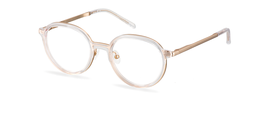 Počítačové brýle Truman Gold/Crystal