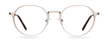 Čiré brýle Milo Satin Gold/Americano