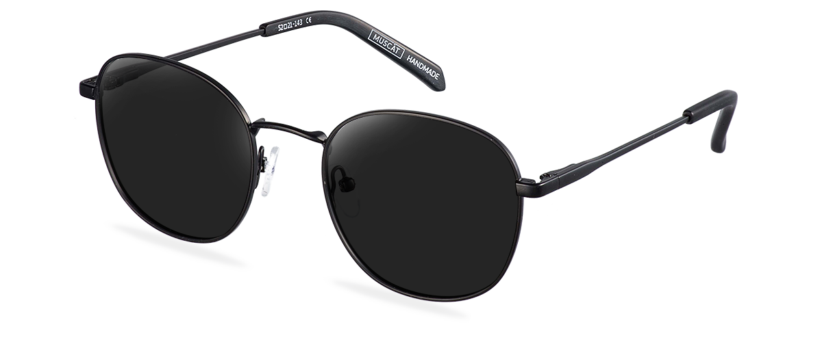 Sluneční brýle Leo Wide Matt Black/Black Matt